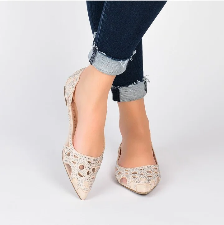 Batavia Rhinestone Flat - Image 6