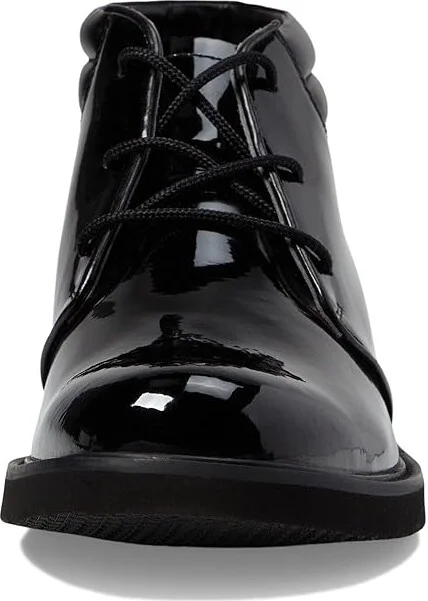 Bates Footwear Sentinel High Gloss Chukka Men's Shoes Black : 7.5 EE - Wide, Leather - Image 2