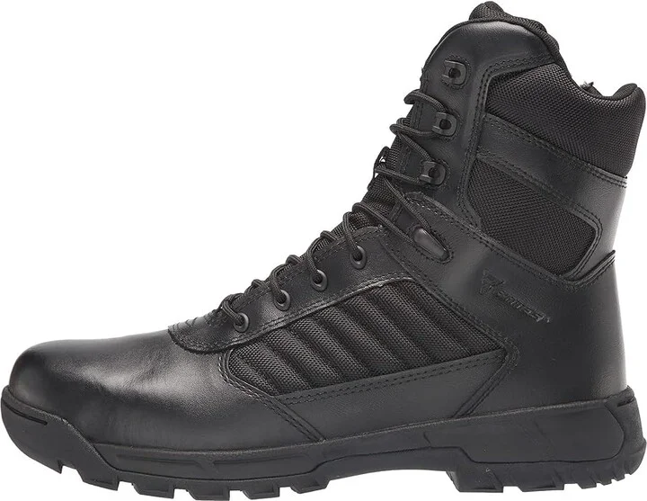 Bates Footwear Tactical Sport 2 Tall Side Zip Men's Shoes Black : 7 D - Medium, Textile/Leather - Image 6