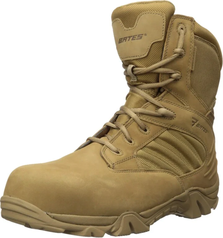 Bates Men's GX-8 Side Zip Dryguard Composite Toe Military and Tactical Boot