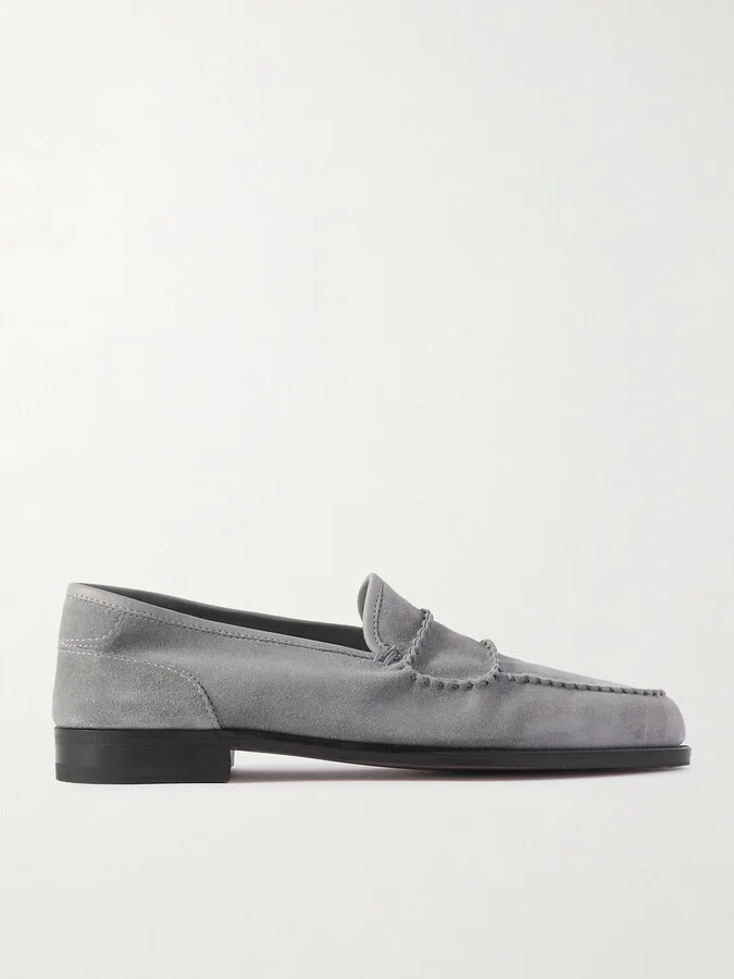 Bath Suede Loafers
