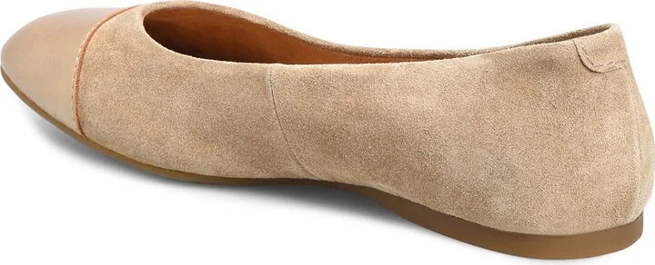 Batti Mixed Media Ballet Flat - Image 8