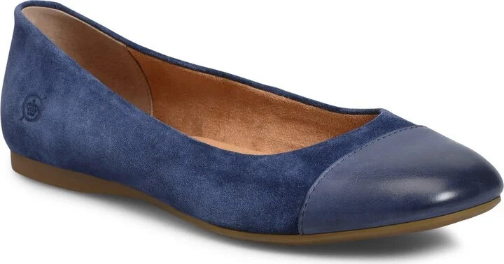 Batti Mixed Media Ballet Flat