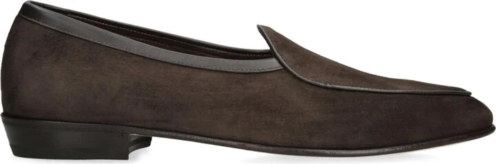 Baudoin & Lange Suede Sagan Classic Loafers