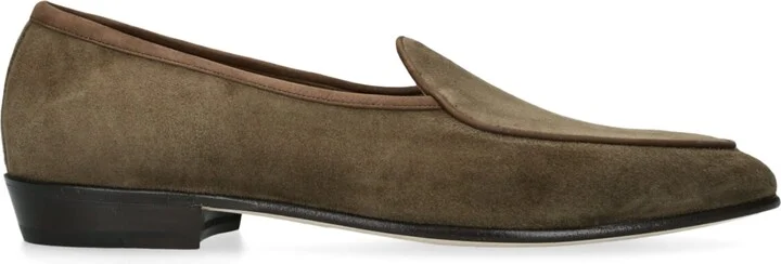 Baudoin & Lange Suede Sagan Classic Loafers