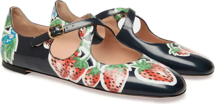 Baunty leather ballerina shoes - Image 2