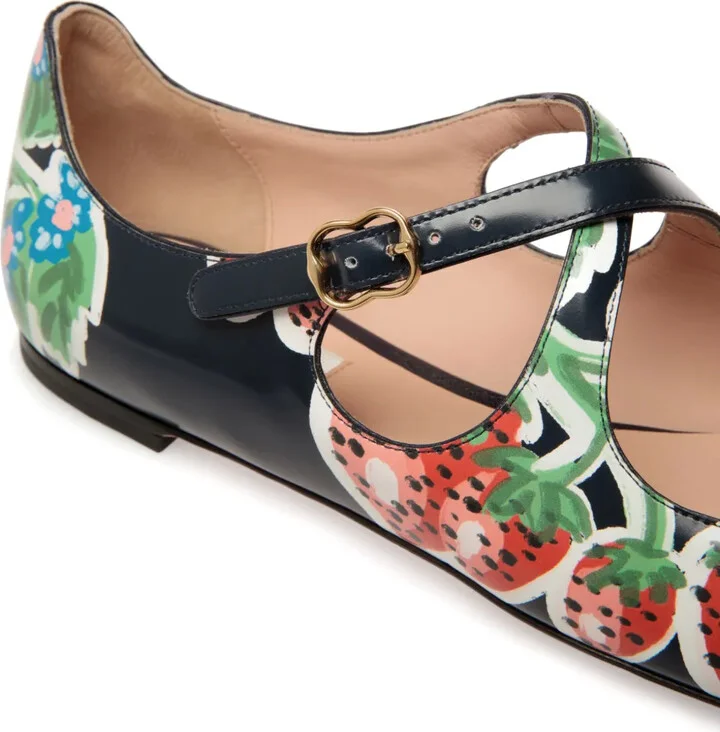 Baunty leather ballerina shoes - Image 5