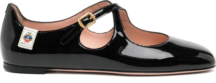 Baunty tag ballerina shoes