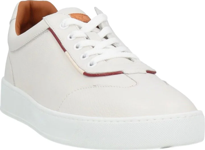 Baxley Men's 6230470 White Leather Sneakers