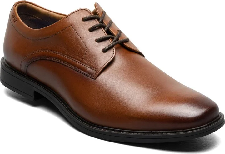 Baxter Plain Toe Derby - Wide Width Available