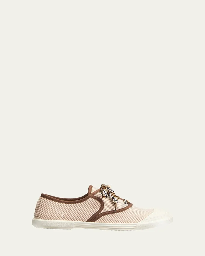 Bay By Bay Bicolor Canvas Low-Top Sneakers