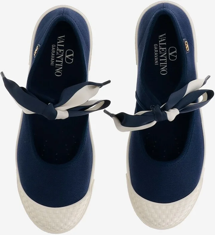Bay By Bay Canvas Ballerina - Image 2