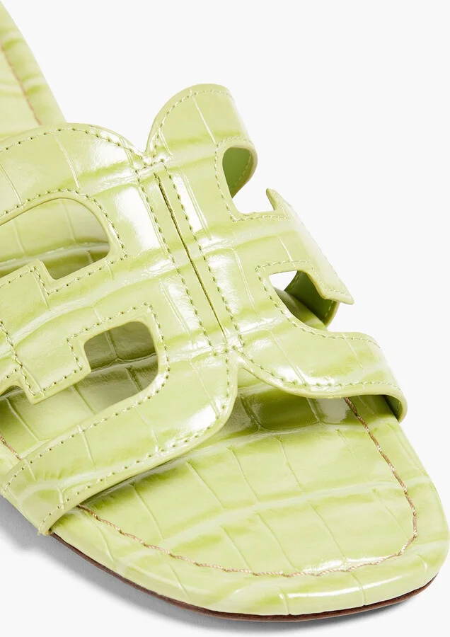 Bay croc-effect sandals - Image 4