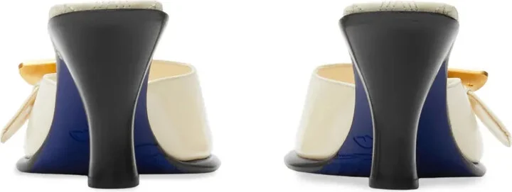 Bay leather mules - Image 3