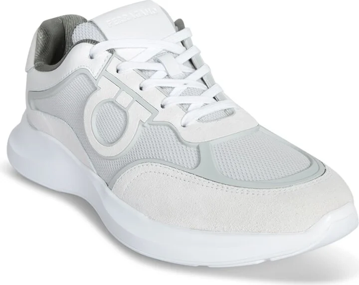 Bay Man White And Grey Sneaker - Image 2