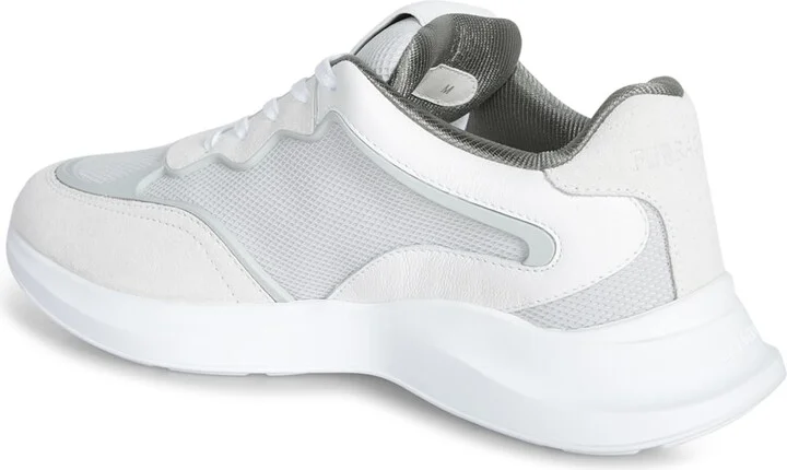 Bay Man White And Grey Sneaker - Image 3