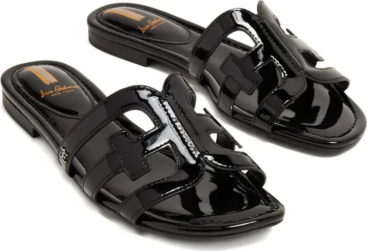 Bay patent flat sandals - Image 2