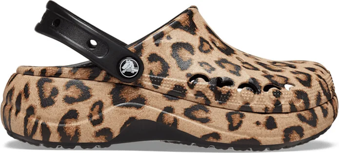 Baya Platform Animal Print Clog