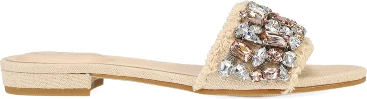 Bayer Imitation Pearl Slide Sandal - Image 6