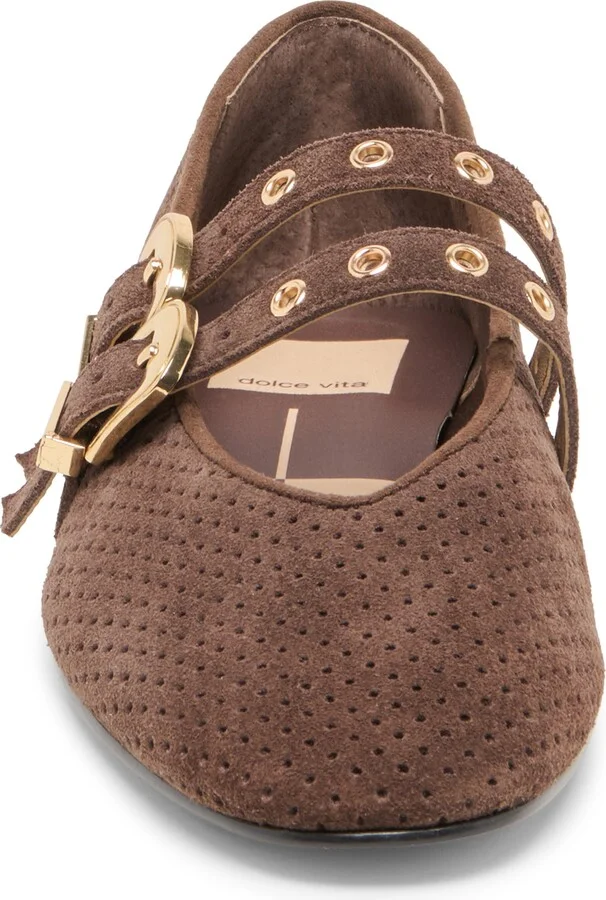 Baylee Grommet Mary Jane Flat - Image 4