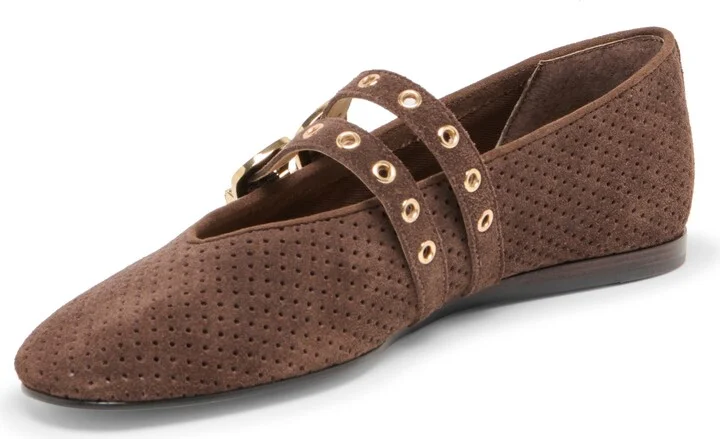 Baylee Grommet Mary Jane Flat - Image 9