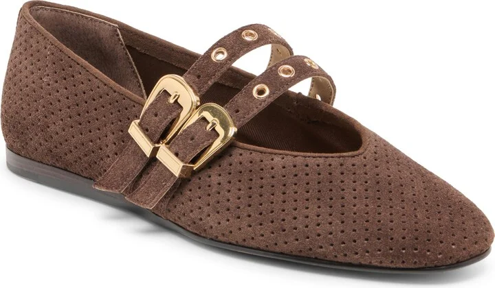 Baylee Grommet Mary Jane Flat