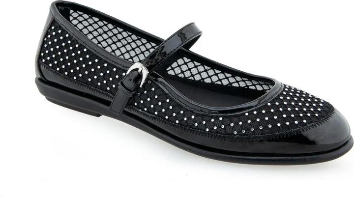 CRYSTAL/ BLACK MESH FABRIC
