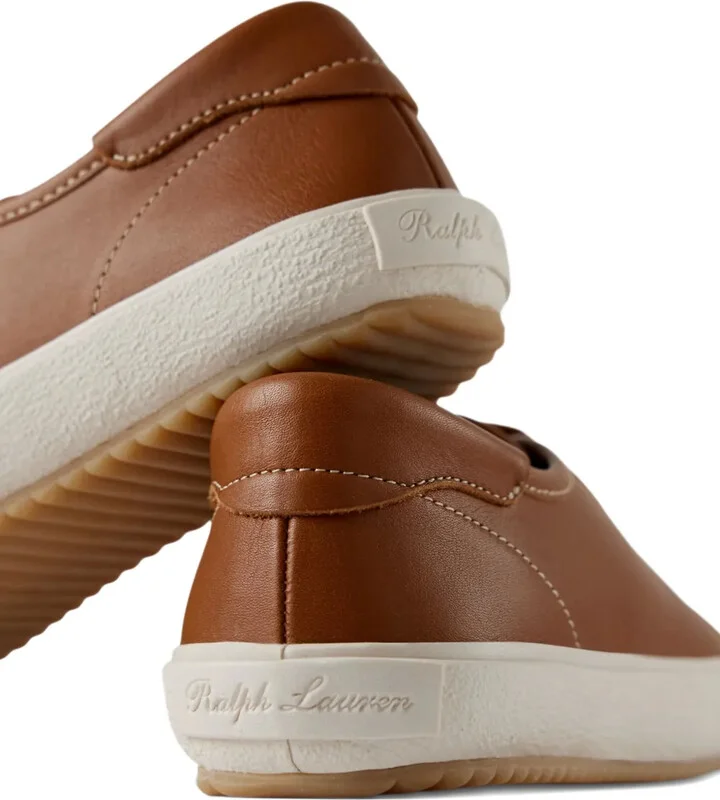 Bayston leather lace-up sneakers - Image 4