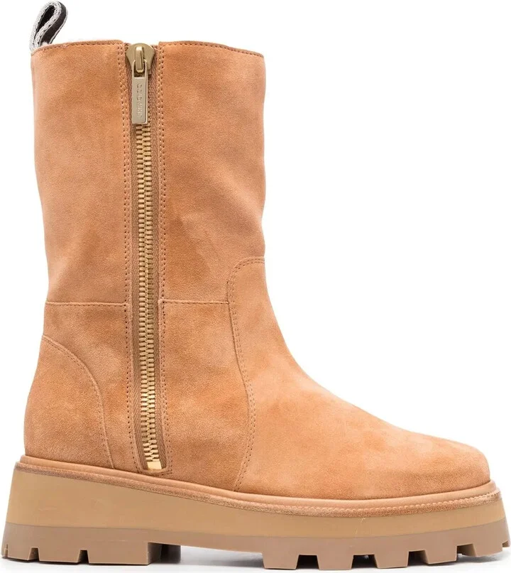 Bayu chunky sole boots