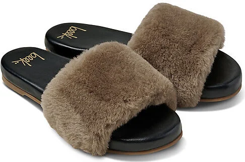 Baza Shearling Sandals - Image 2