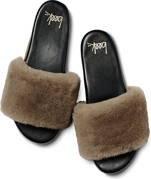 Baza Shearling Sandals - Image 3