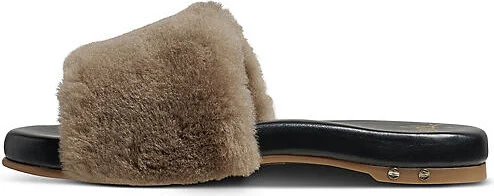 Baza Shearling Sandals