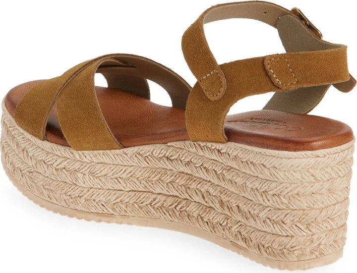 Bazil Espadrille Ankle Strap Platform Wedge Sandal - Image 2