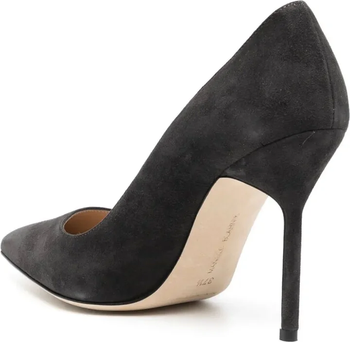 BB 100mm suede pumps - Image 3