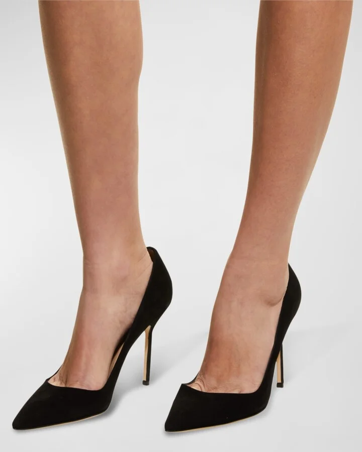 BB 105mm Suede Pumps - Image 3