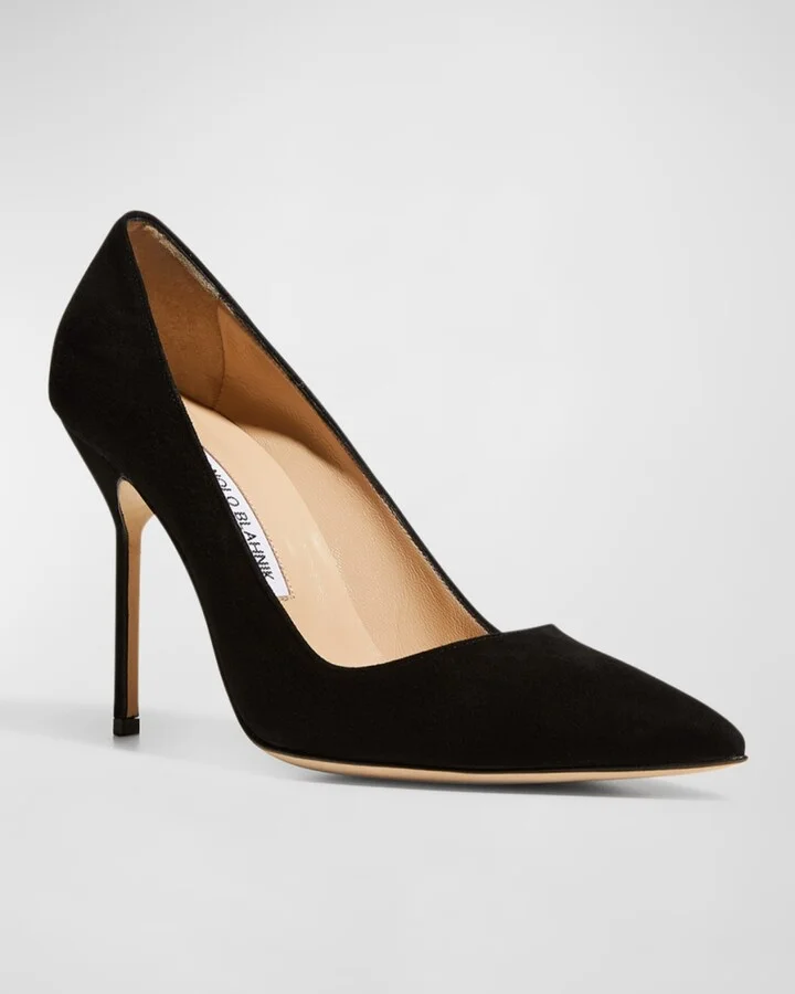 BB 105mm Suede Pumps - Image 6