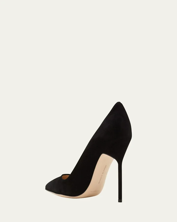 BB 105mm Suede Pumps - Image 5