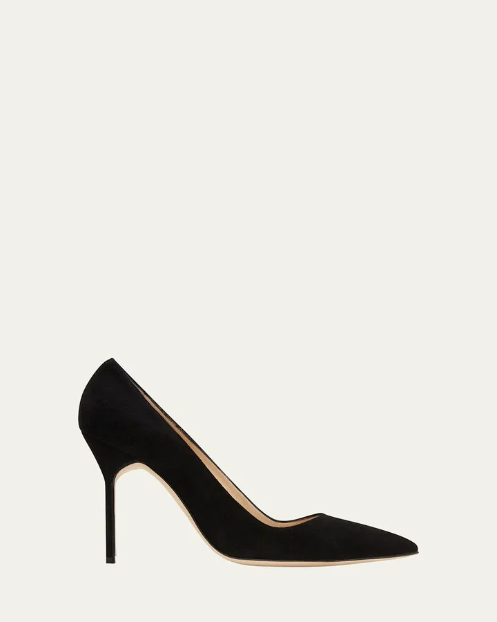 BB 105mm Suede Pumps