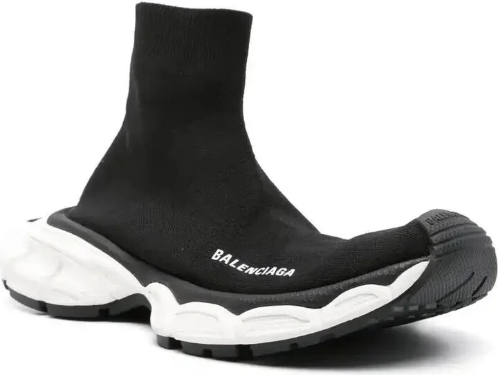 Bb 3xl Socks Womens Sneaker Black - Image 2