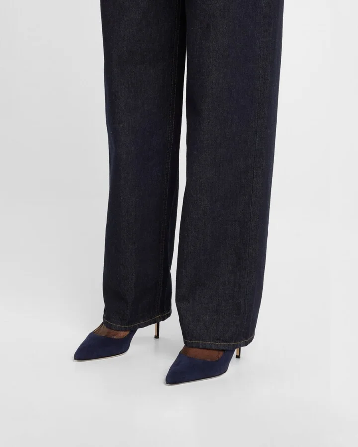 BB 70mm Suede Stiletto Pumps - Image 2