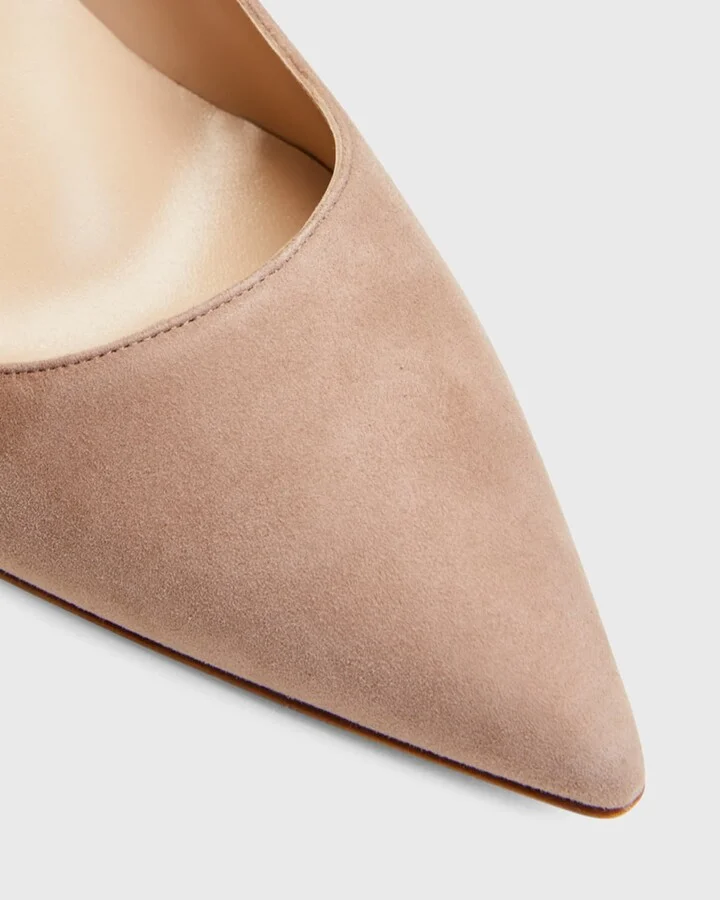 BB 70mm Suede Stiletto Pumps - Image 5