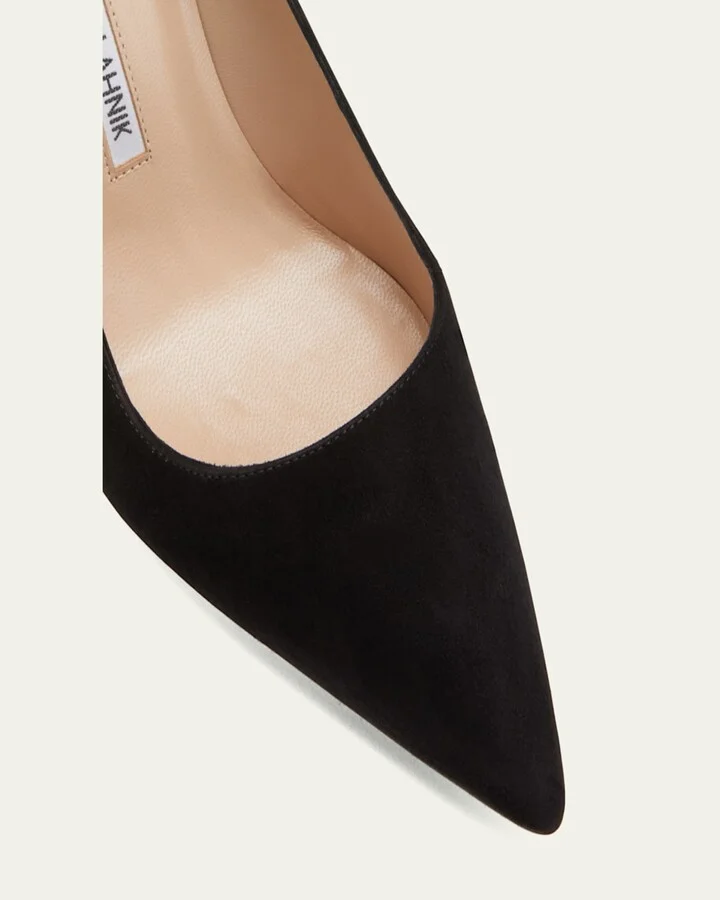 BB 70mm Suede Stiletto Pumps - Image 2
