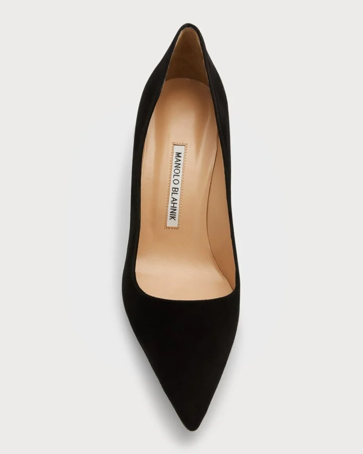 BB 70mm Suede Stiletto Pumps - Image 4