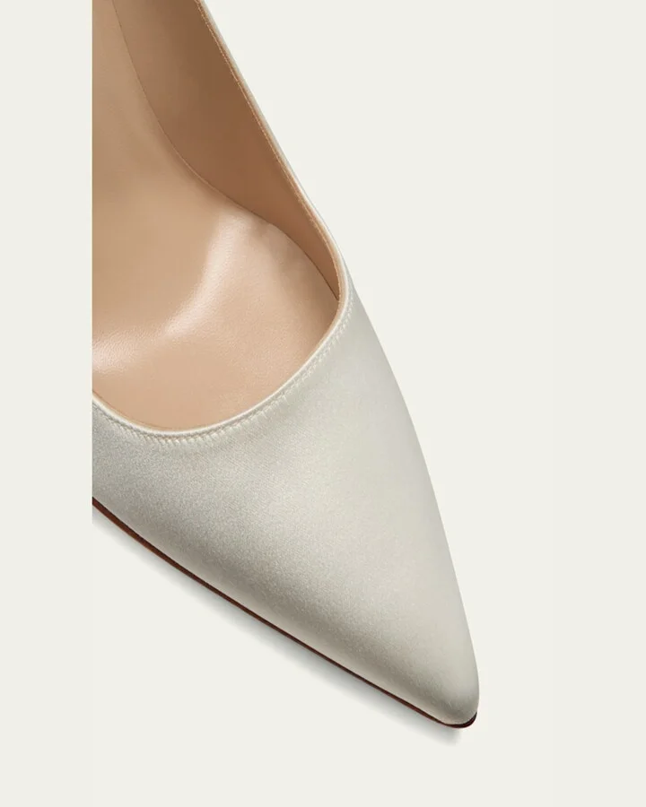 BB 90mm Satin Pumps - Image 5