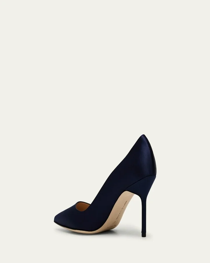 BB 90mm Satin Pumps - Image 4