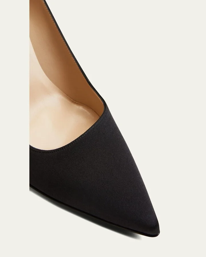 BB 90mm Satin Pumps - Image 5