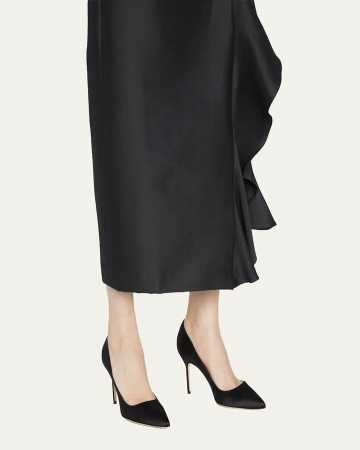 BB 90mm Satin Pumps - Image 7