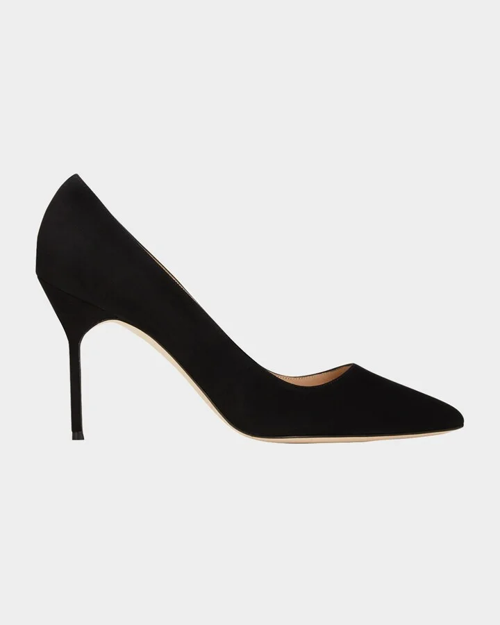 BB 90mm Suede Pumps