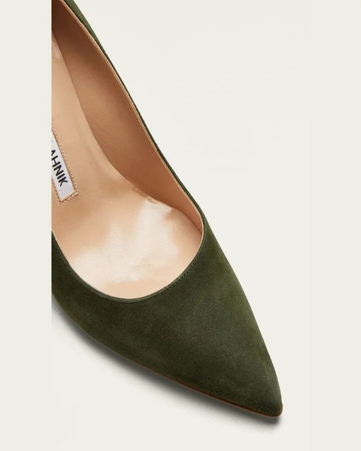 BB 90mm Suede Stiletto Pumps - Image 3