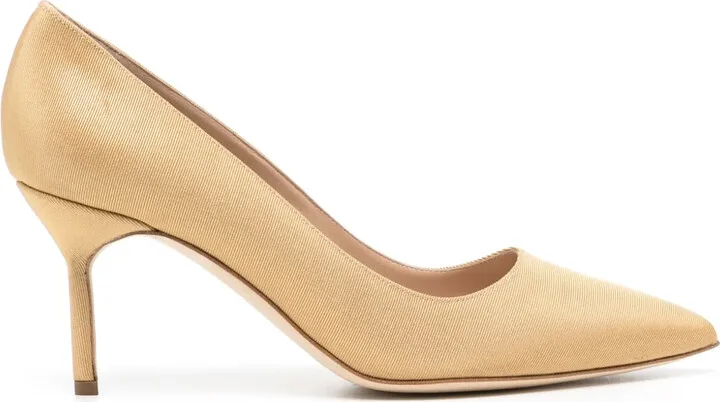 BB grosgrain pumps
